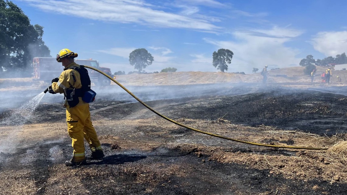 Fire In Amador County Kept To Acre Abc