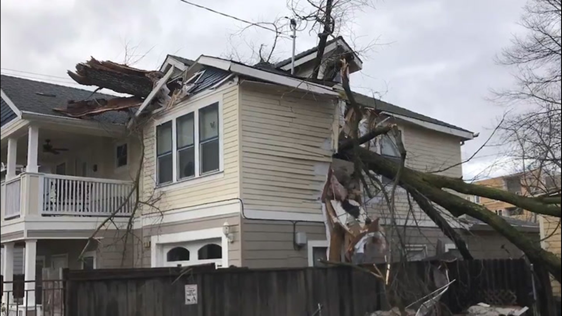 People had a short time to clean up throughout California on Jan. 27, before another round of severe weather approaches. Severe weather downed trees, knocked out power and caused flooding.