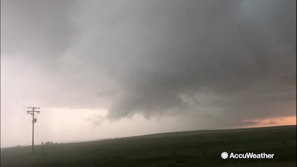 Scary sight as tornado almost forms | abc10.com