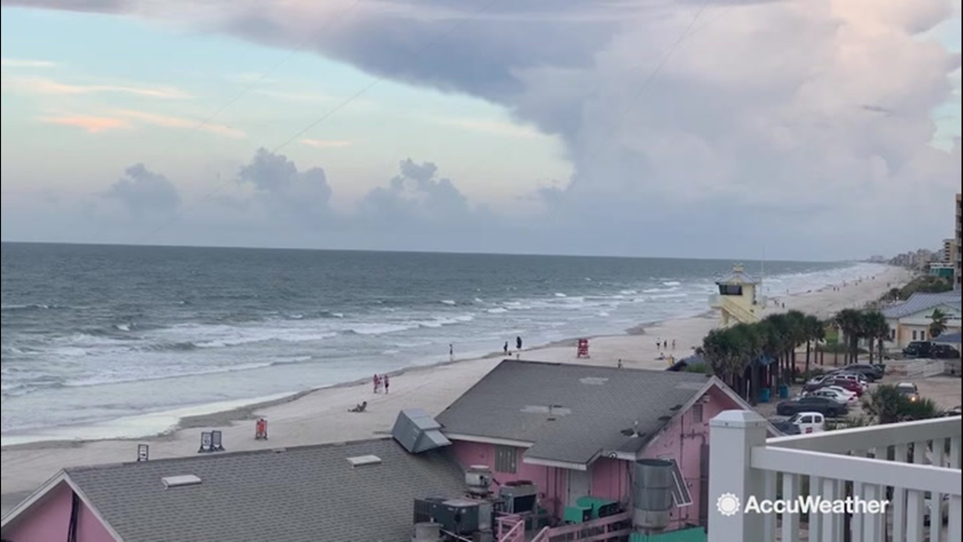 Beach Still Beautiful Even With A Hurricane On The Horizon Abc10 Com