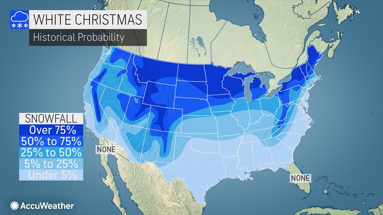 Will It Snow On Christmas 2022 Usa White Christmas Forecast: The Holiday Is Six Weeks Away, Will There Be Snow?  | Abc10.Com