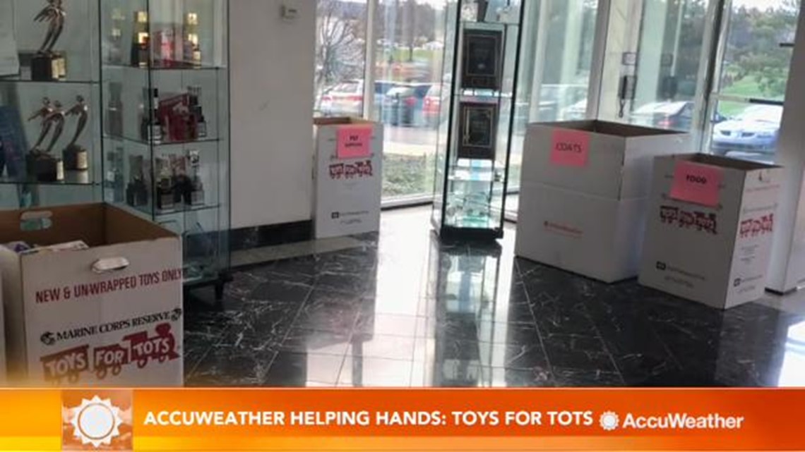 Accuweather Helping Hands Toys For Tots Abc10 Com