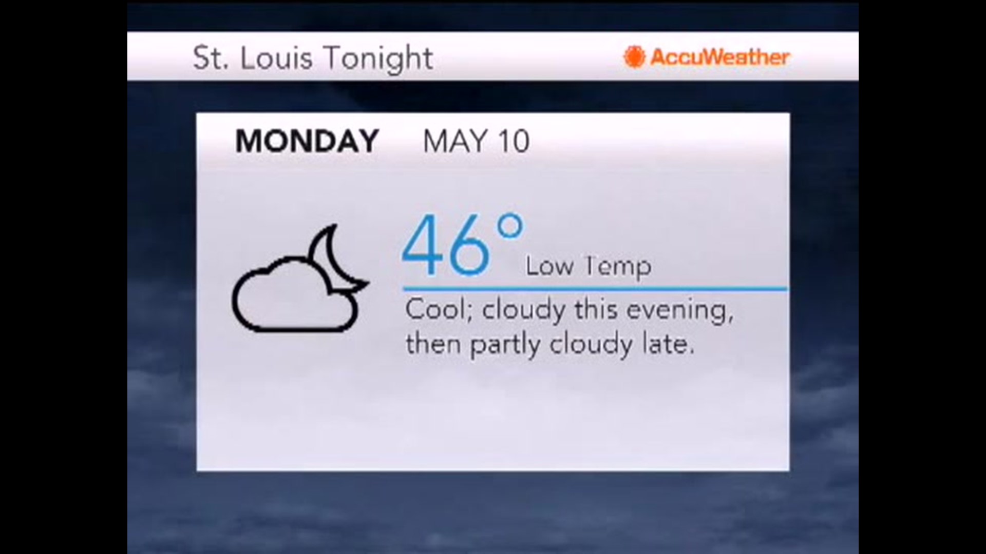 Five-day Weather Forecast for St. Louis, MO