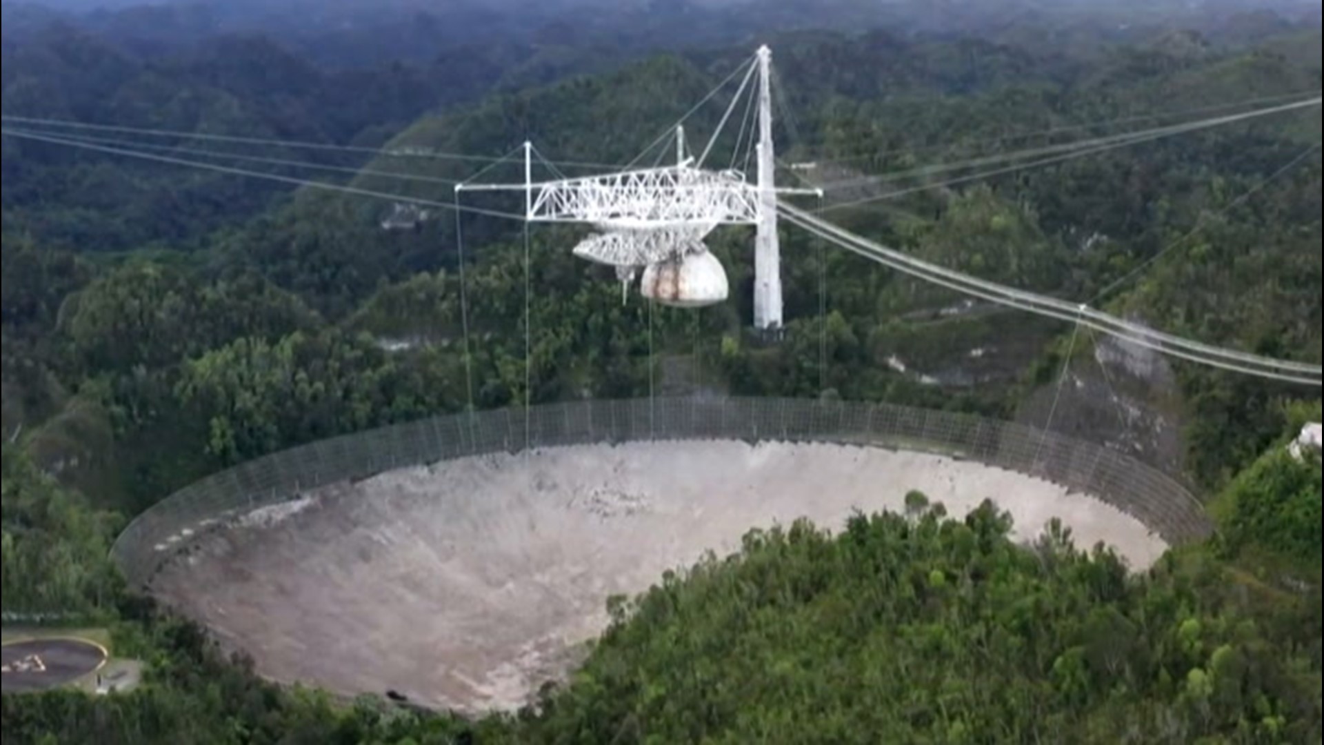 The radio telescope in Arecibo, Puerto Rico, will be decommissioned, and eventually demolished, after suffering damage from cable breaks the National Science Foundation deemed too dangerous to repair.