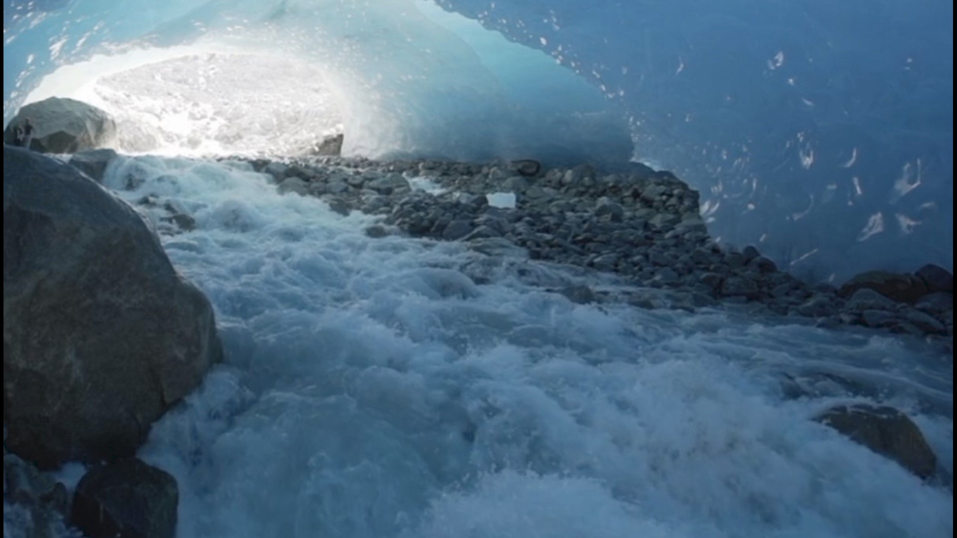 Global warming is speeding up glacial melt, but now the glaciers are speeding it up, as well.