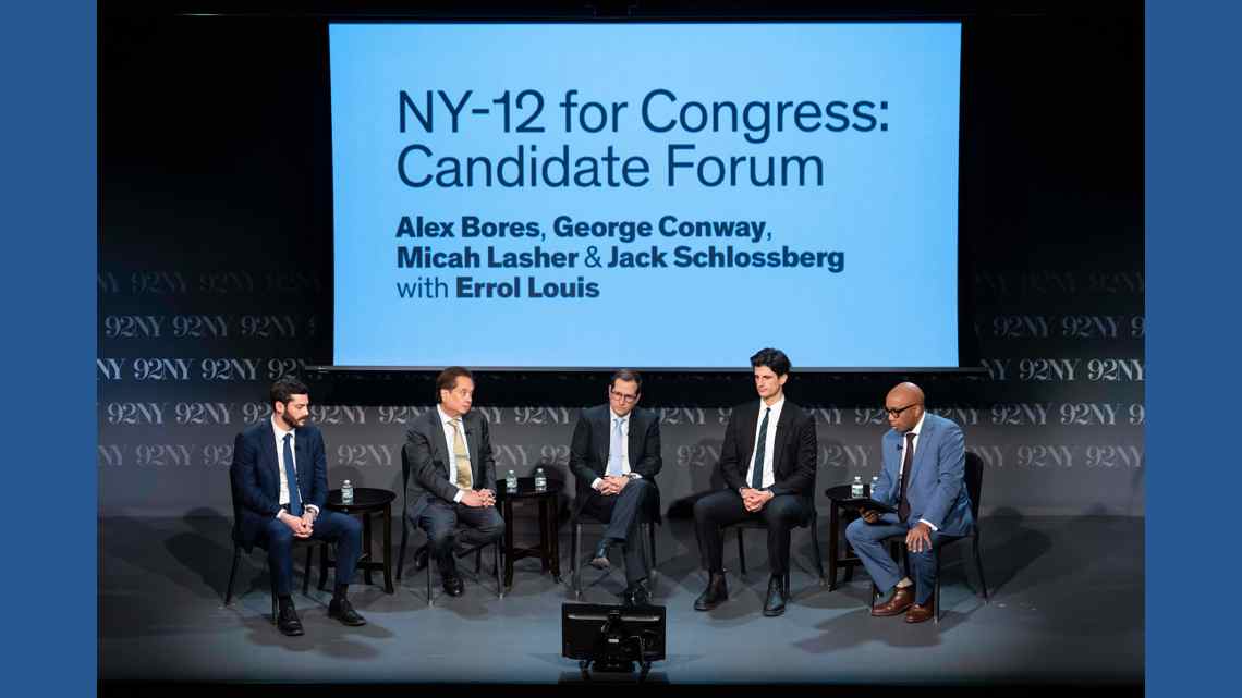 Democrats spar over big tech during debate for coveted congressional district in Manhattan