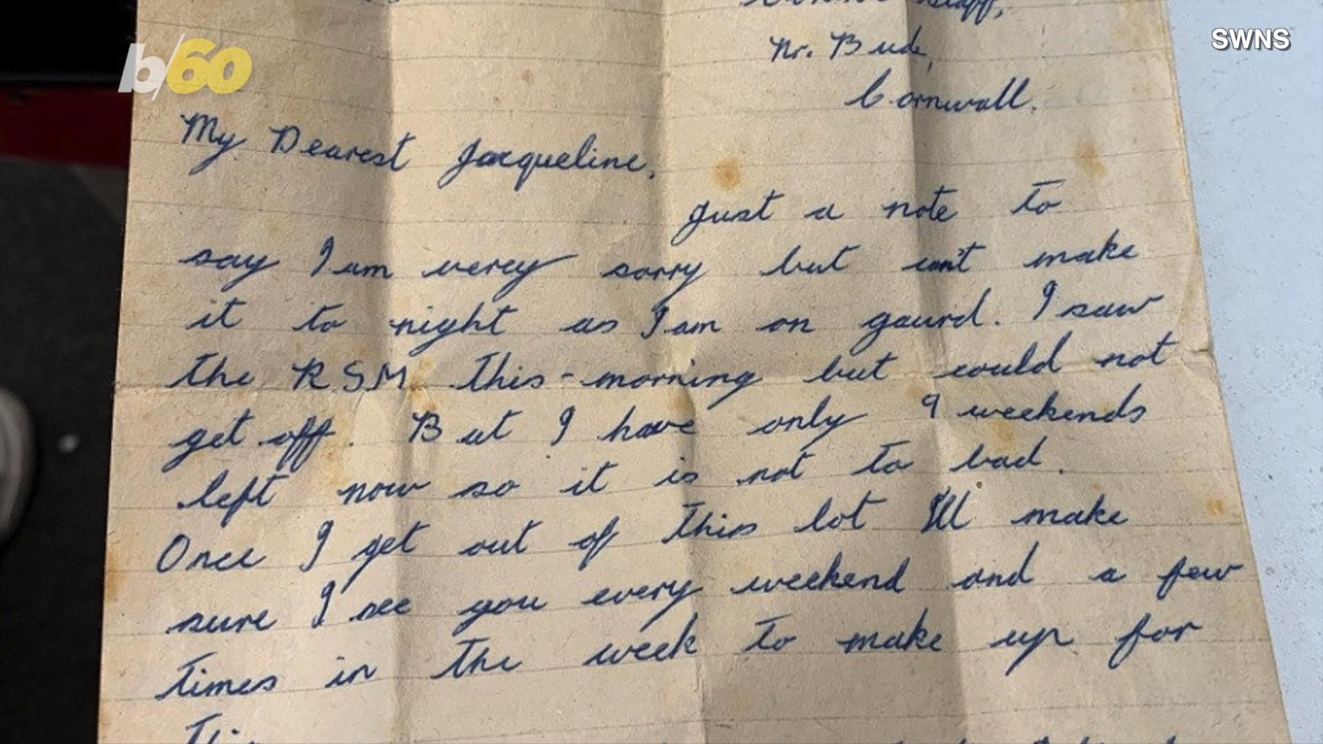 Long Lost Love Letter Hunt Is On For Owner Of 65 Year Old Letter Written By Soldier To His Sweetheart Abc10 Com