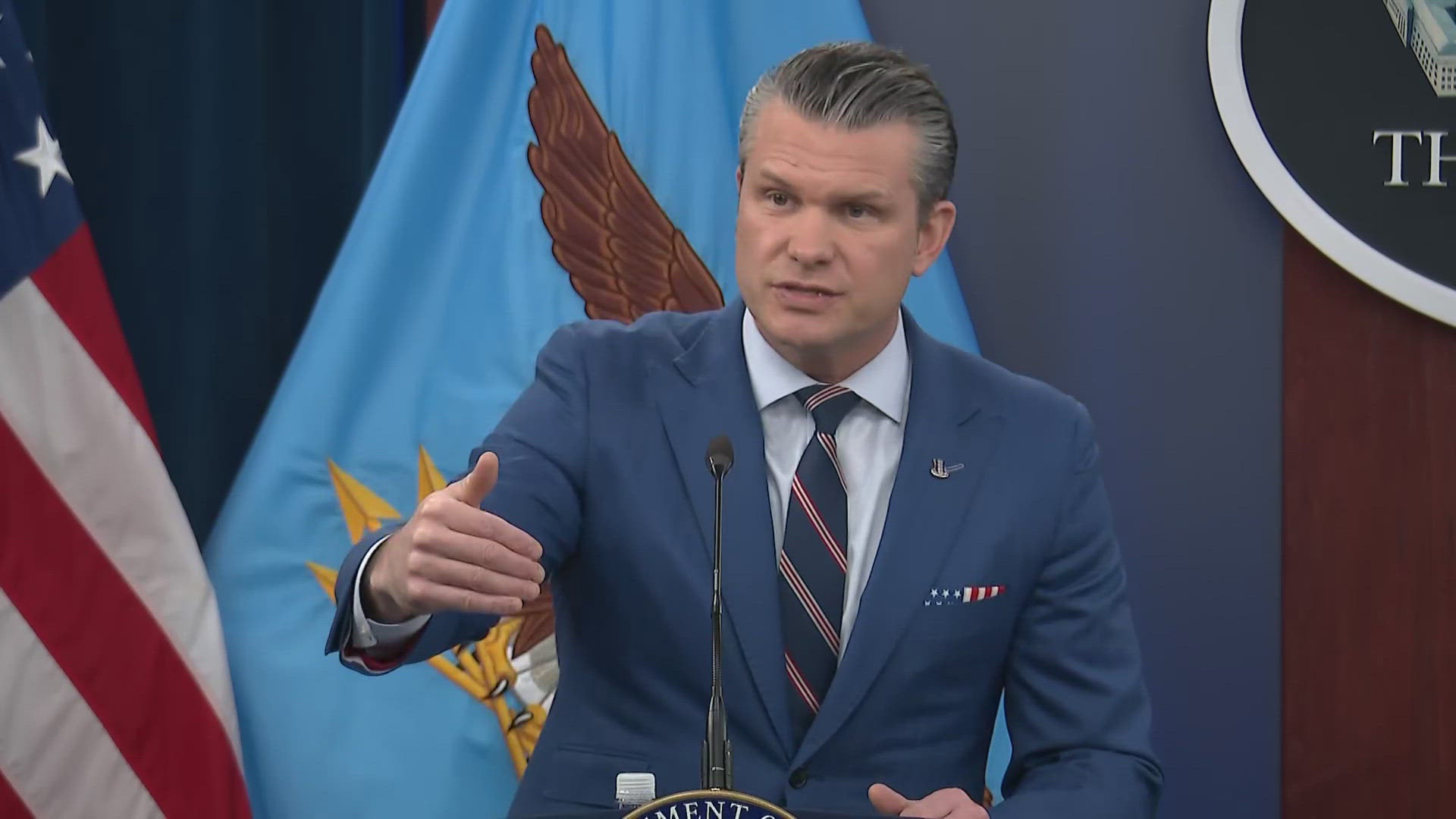 Hegseth vows most intense day of US strikes yet as Iran aims to fight ...