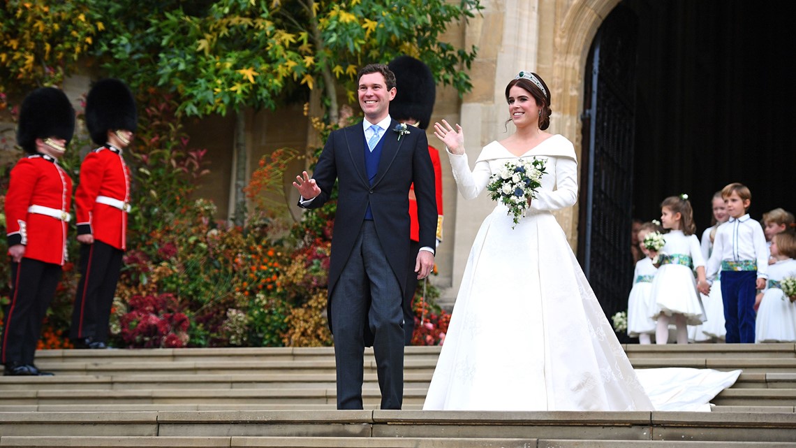 princess eugenie scoliosis wedding dress Princess Eugenie reveals why she wanted her wedding dress to show her scoliosis scars: 'It's a way of getting rid of a taboo' | The Independent