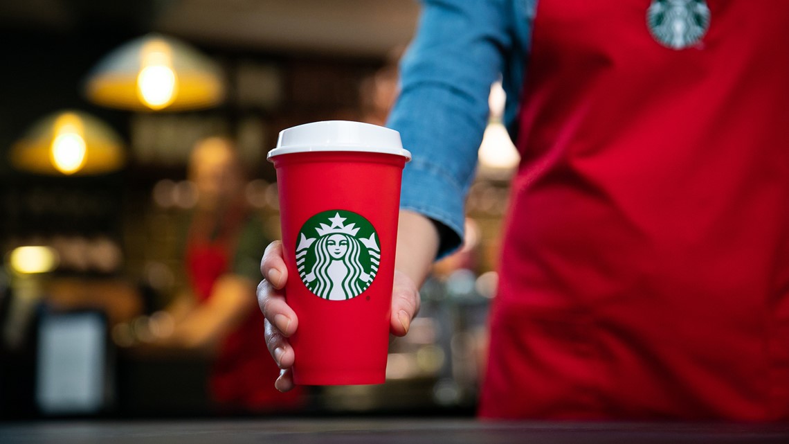 Starbucks holiday drinks (and holiday cups!) hit stores tomorrow