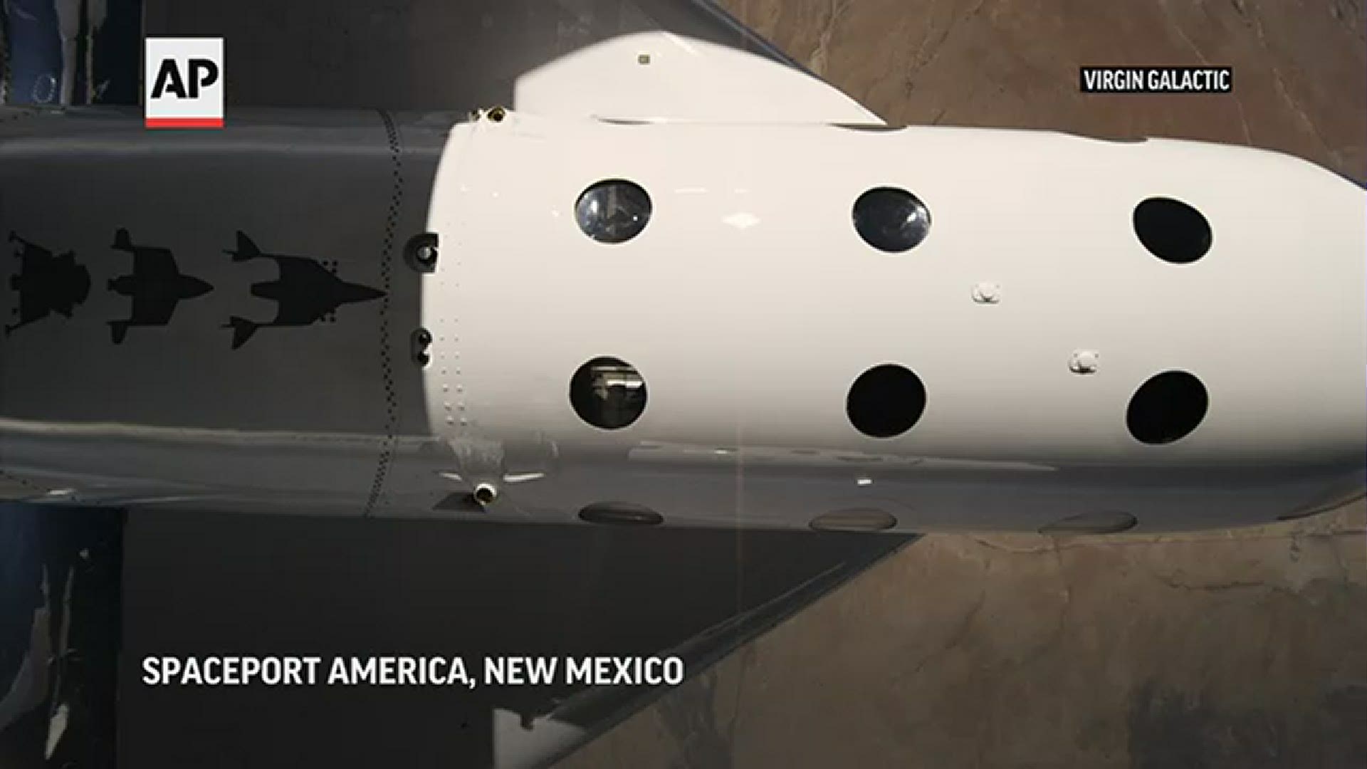 Virgin Galactic made its first rocket-powered flight from New Mexico to the fringes of space in a manned shuttle.