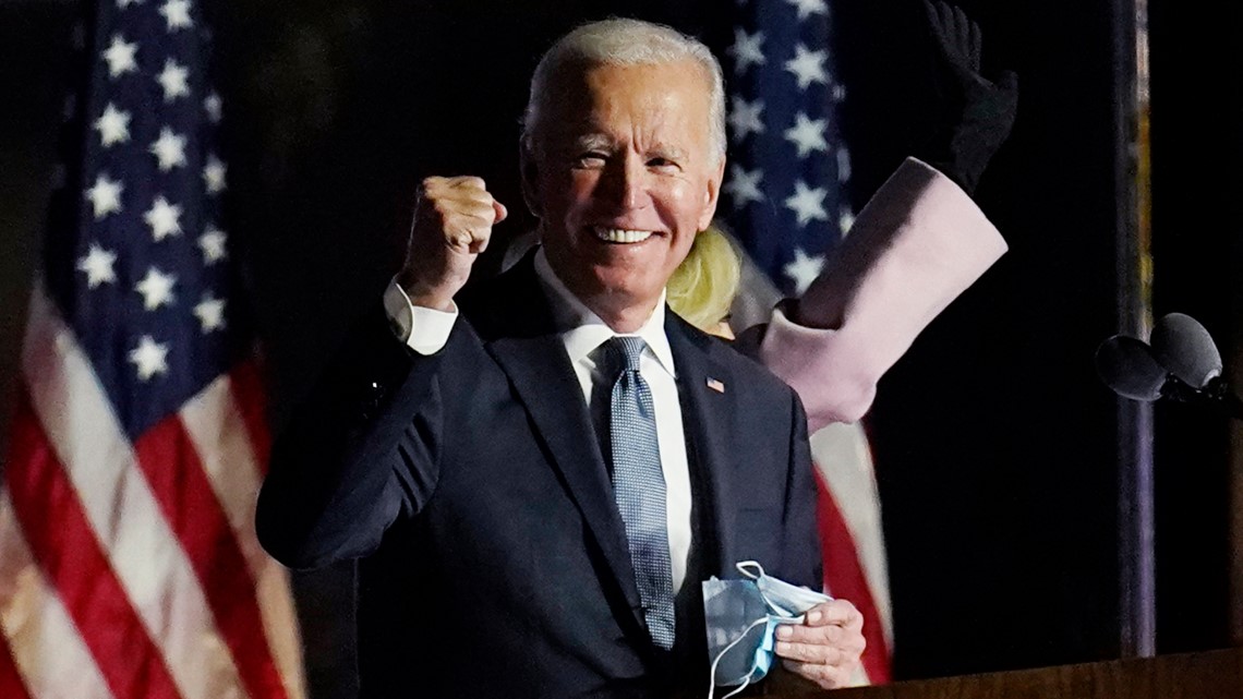 Joe Biden elected 46th president of the United States