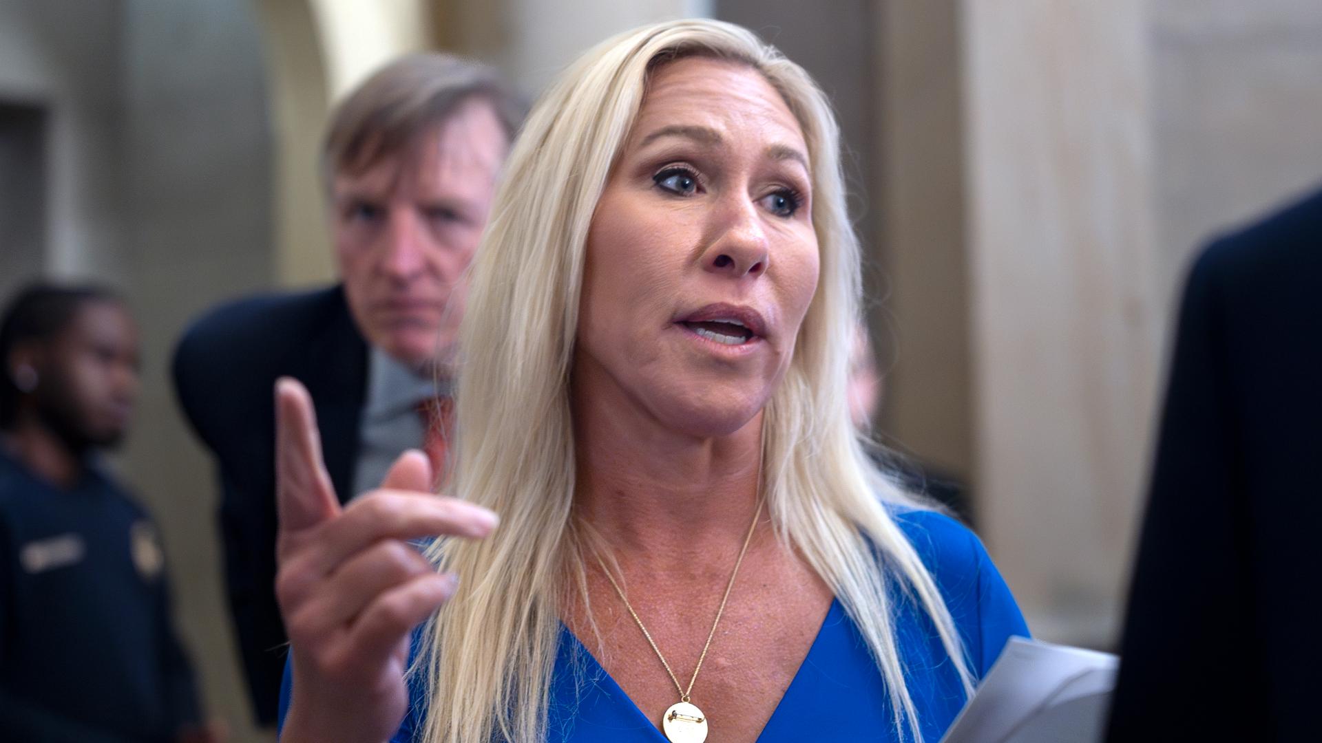 Rep Greene Rep. Marjorie Taylor Greene of Georgia, former Trump loyalist, says she ...