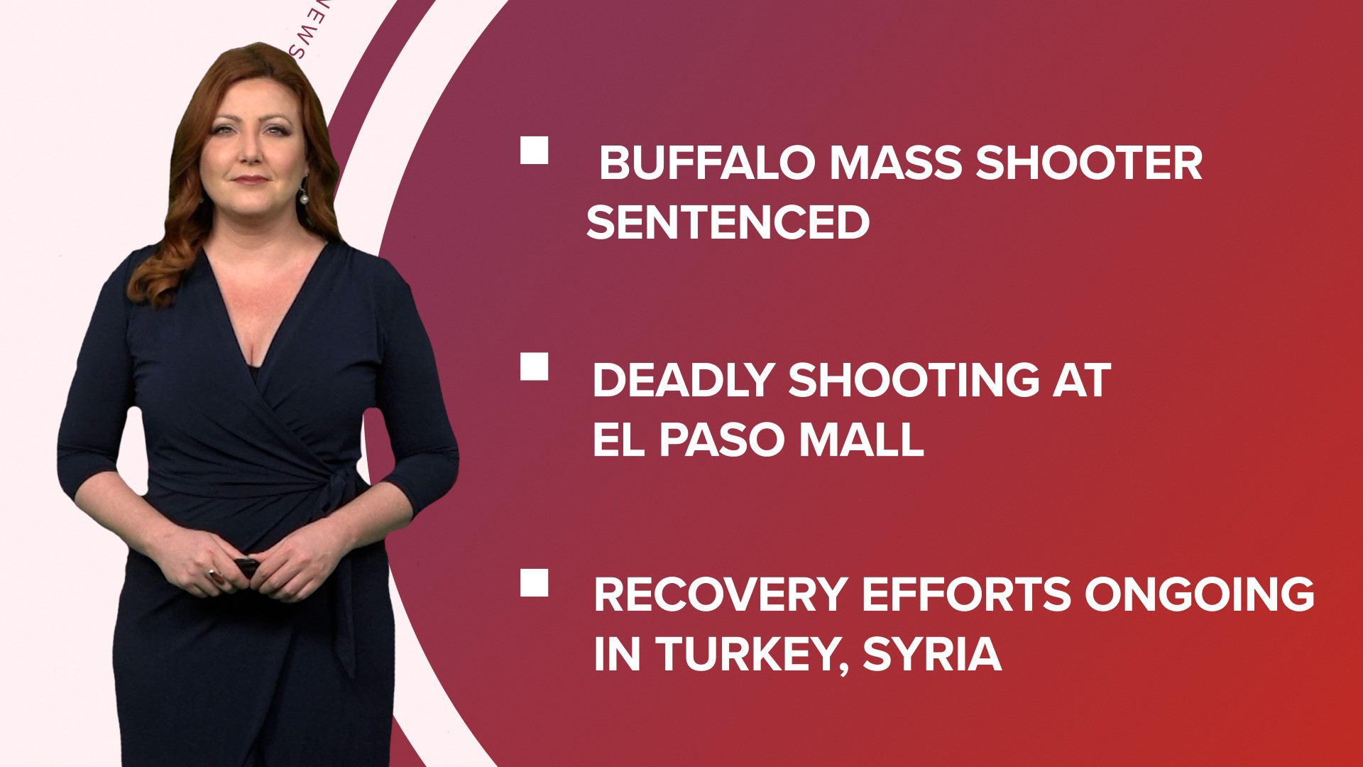 A look at what is happening in the news from the Buffalo mass shooter sentenced to life in prison to getting rid of biased rules for kidney transplants.