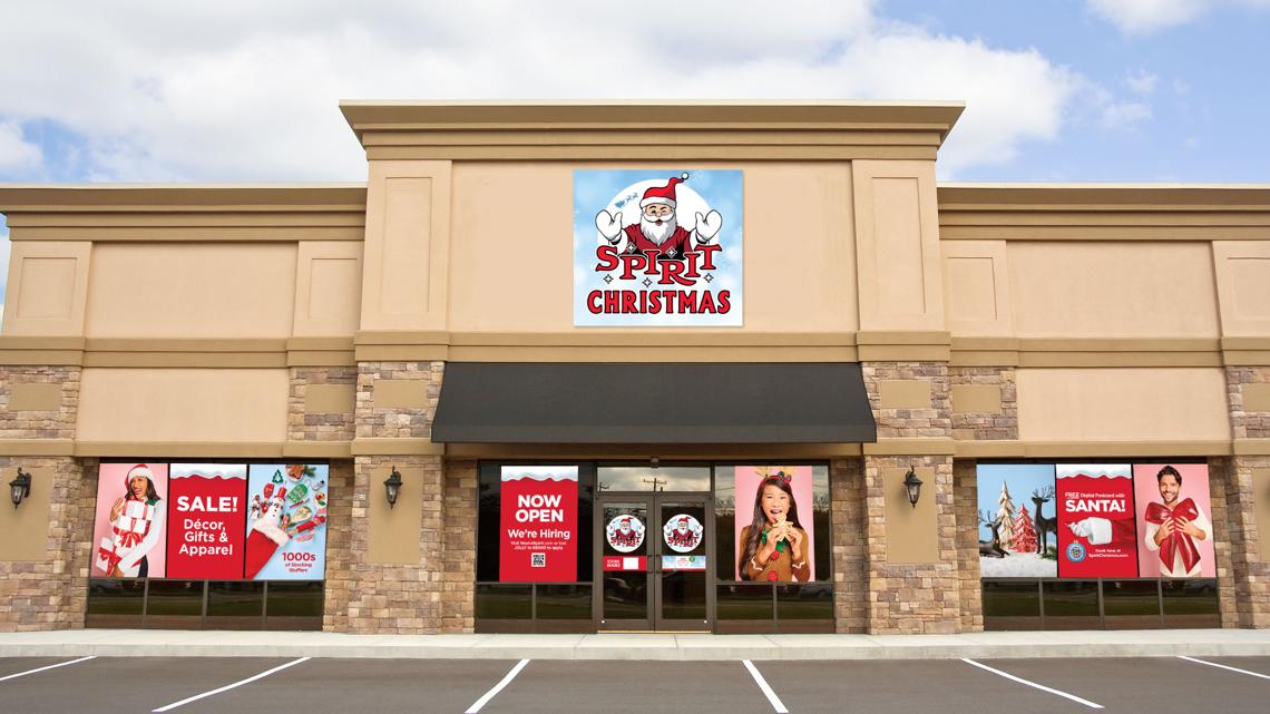 Spirit Christmas to open 30 stores this holiday season: List of locations | abc10.com