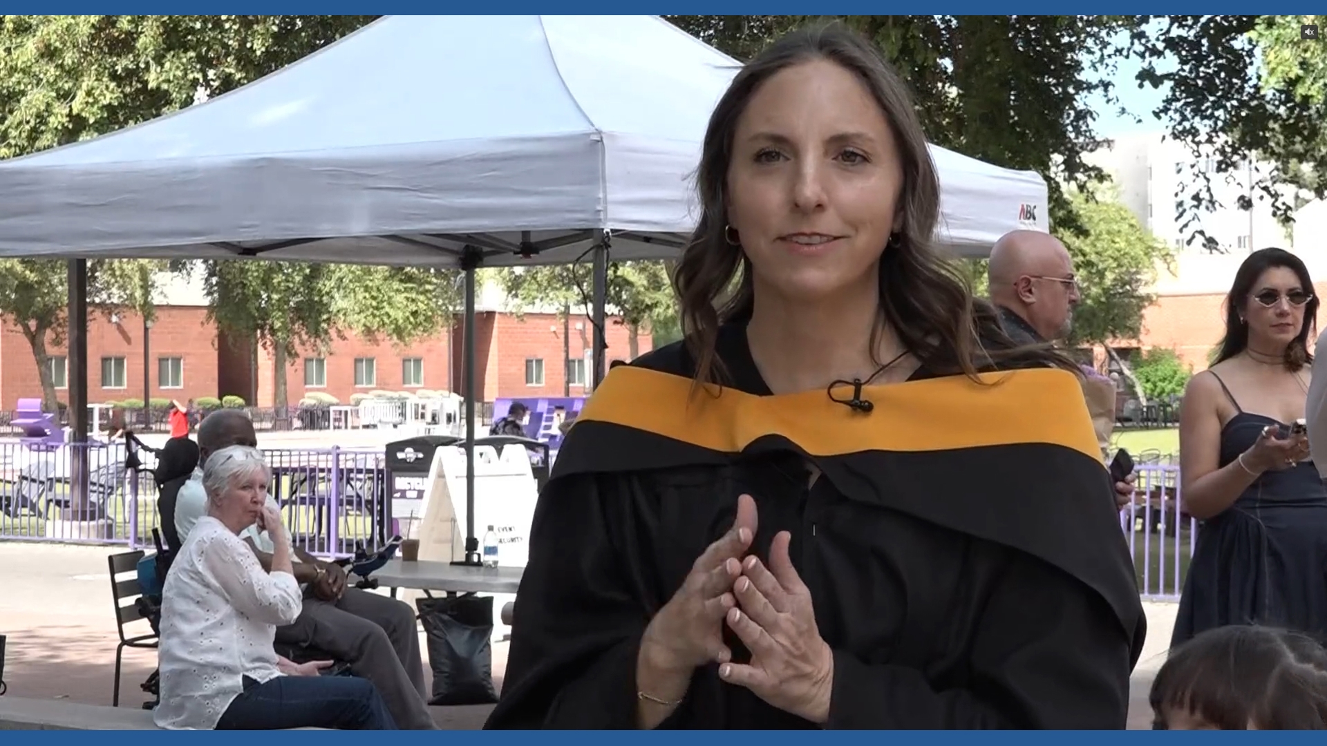Single mother of 11 overcomes hearing loss, earns master's degree ...