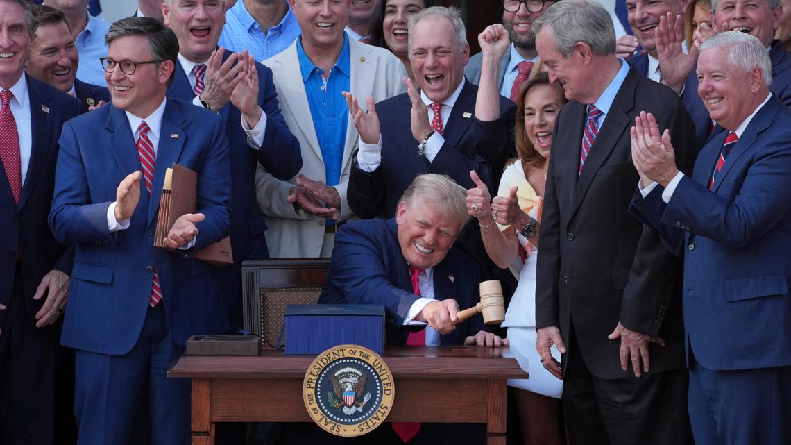 Trump to sign tax and spending bill into law at July 4 picnic