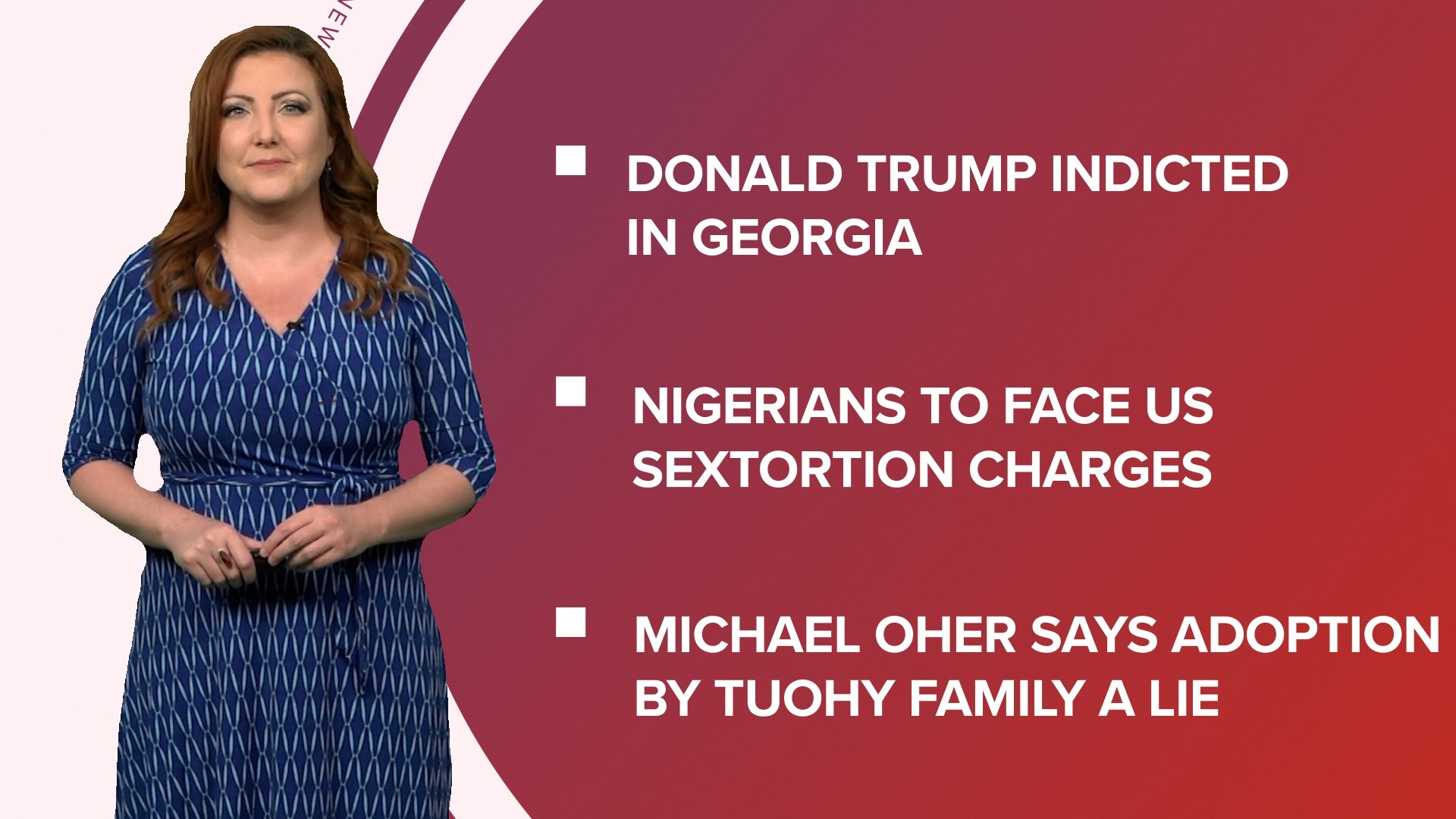 A look at what is happening in the news from Donald Trump indicted in Georgia to explaining ghost jobs and a cookie dough recall.