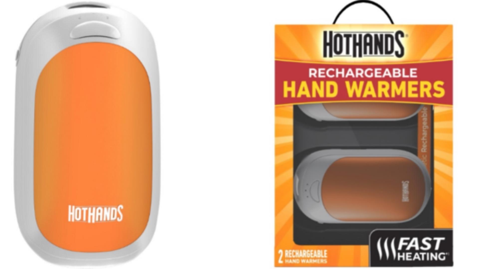 Rechargeable hand warmers recalled due to risk of fire and burn hazards ...