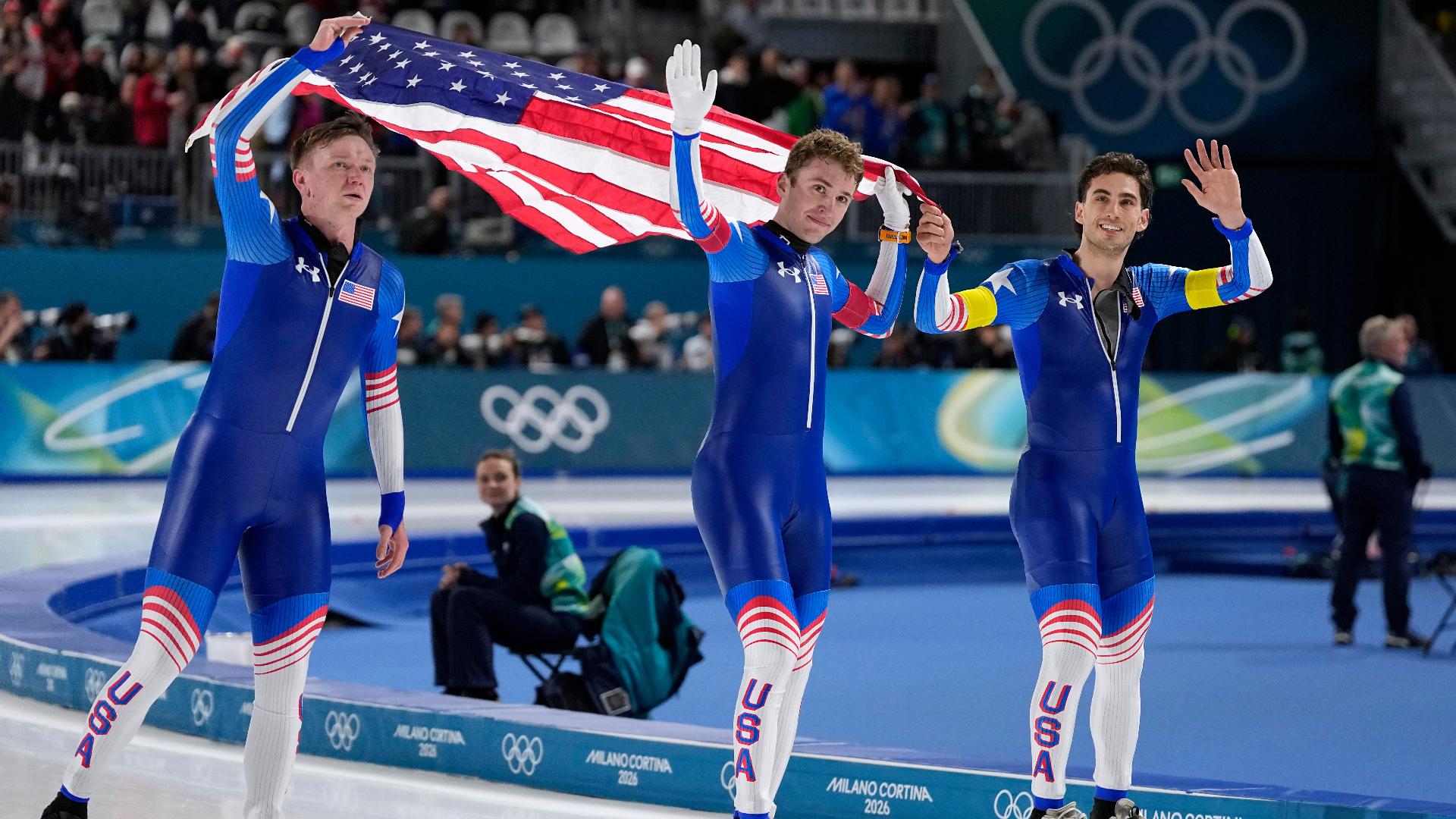 Did Team USA win gold in speedskating team pursuit? | abc10.com