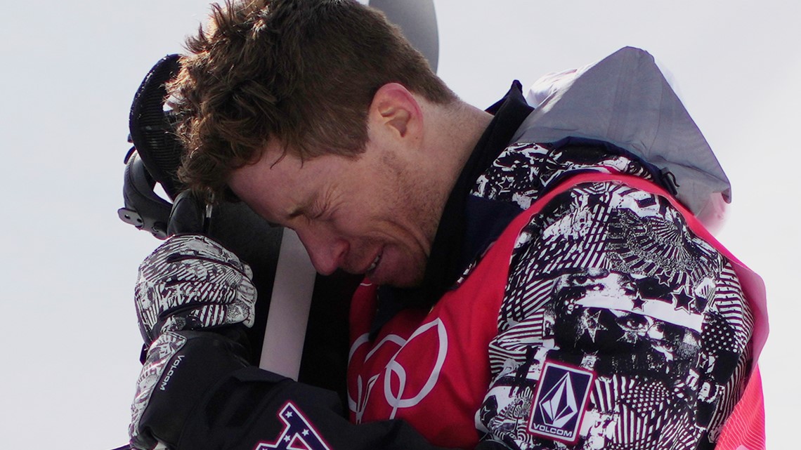 It's been the love of my life': Shaun White gives tearful farewell