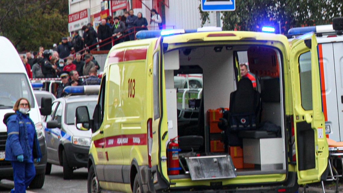 Russia school shooting: 13 dead at Izhevsk school | abc10.com