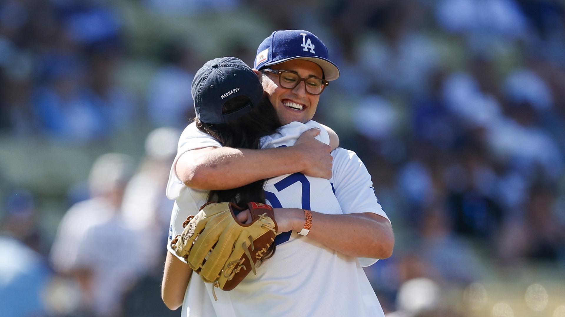 Jake Reiner inherited his father's love for the team and has even taken that fandom to another level, co-hosting a Dodgers podcast called 