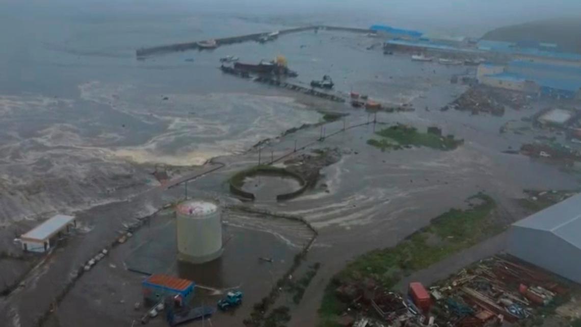 Tsunami near me news