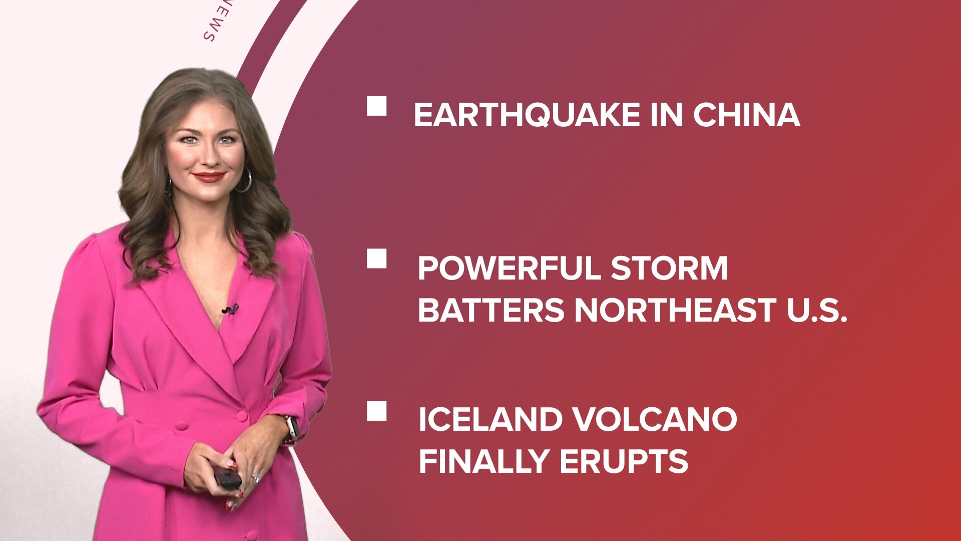 A look at what is happening in the news from a deadly earthquake in China to priests allowed to bless same-sex unions.