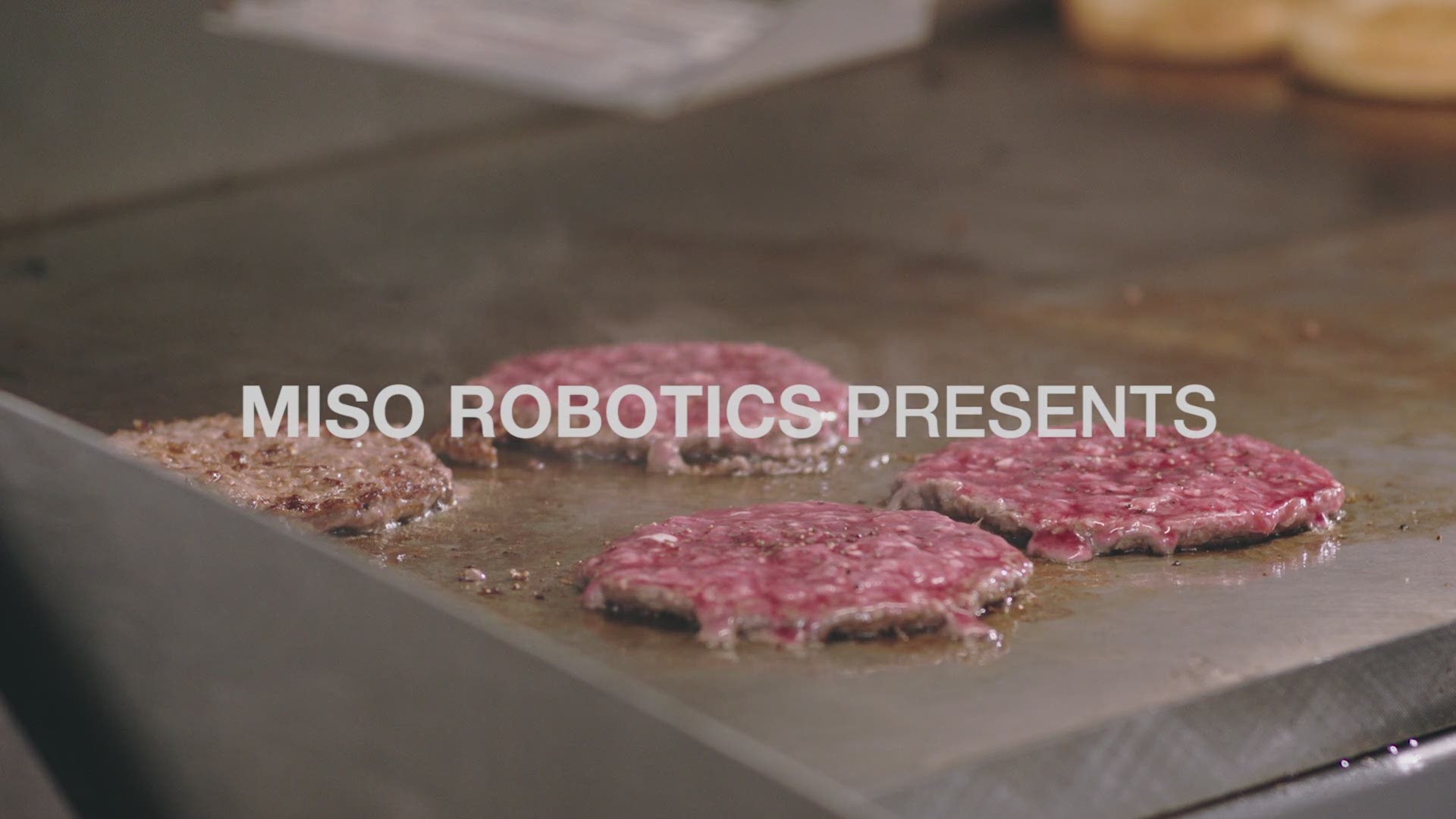 The robot, dubbed Flippy, is made by Pasadena, California-based Miso Robotics. (Video from Miso Robotics)