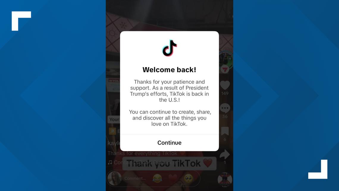 Is TikTok back? Social media platform confirms it's working to restore
