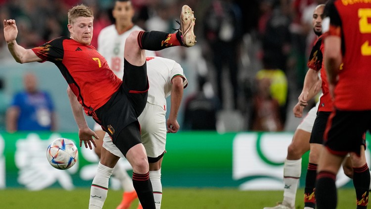 What does Belgium have to do to advance to World Cup knockout round?