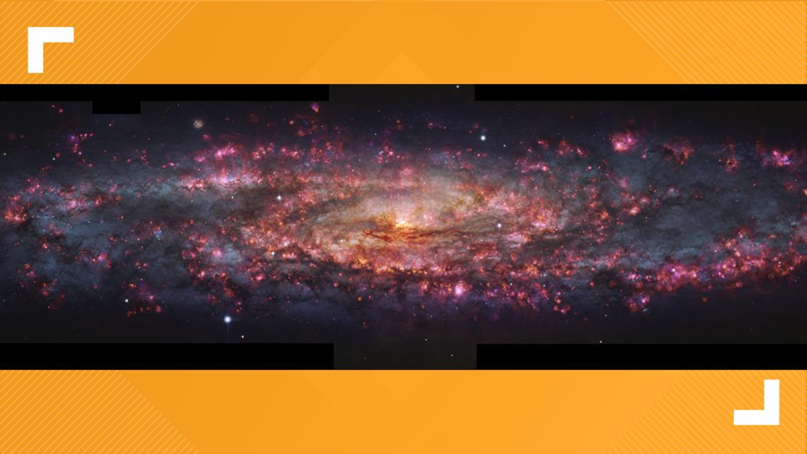 Astronomers unveil dazzling Sculptor galaxy image | abc10.com