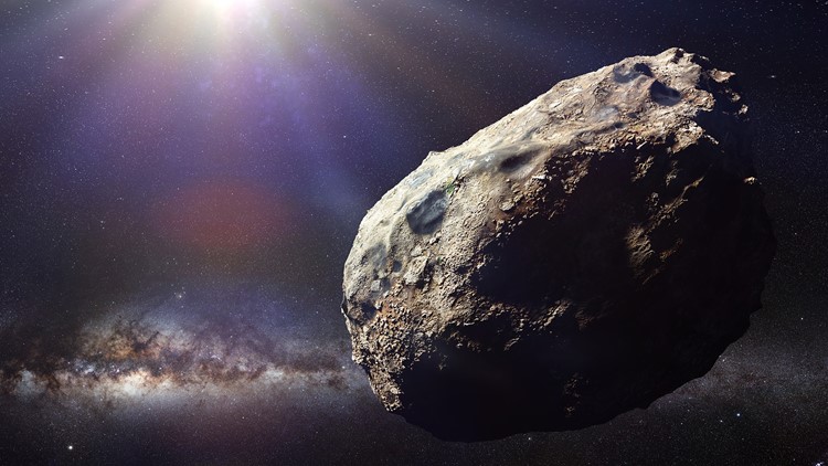 Huge asteroid will soar between Earth and the moon this weekend