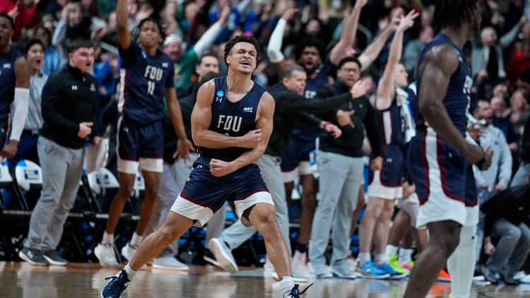Fairleigh Dickinson stuns No. 1 seed Purdue in March Madness