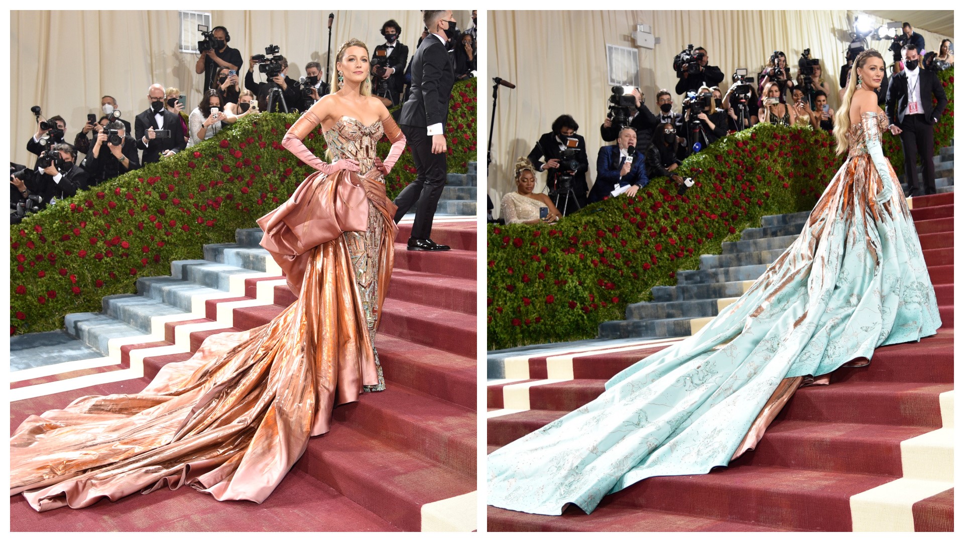 Watch Blake Lively at Met Gala makes gown quick change