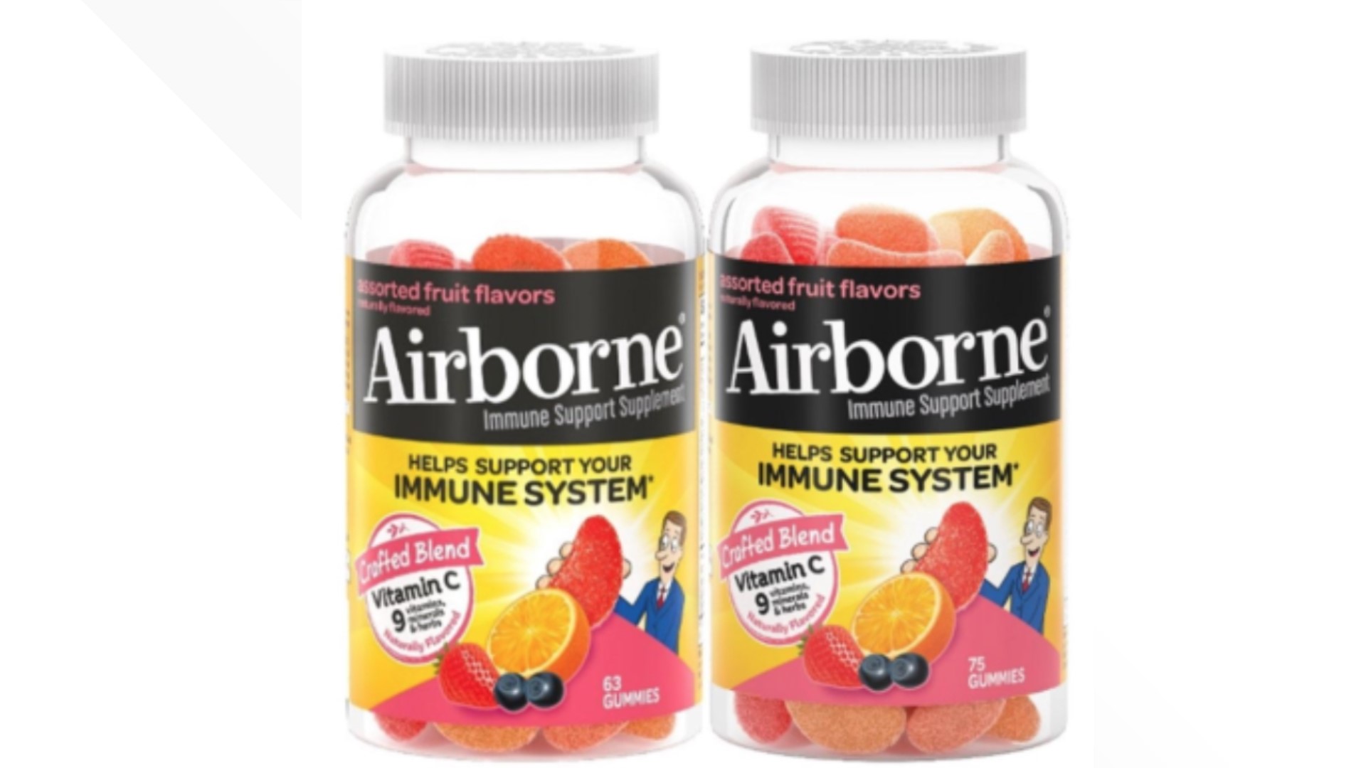 Airborne gummy vitamin recall Sold Target, Walmart, Amazon