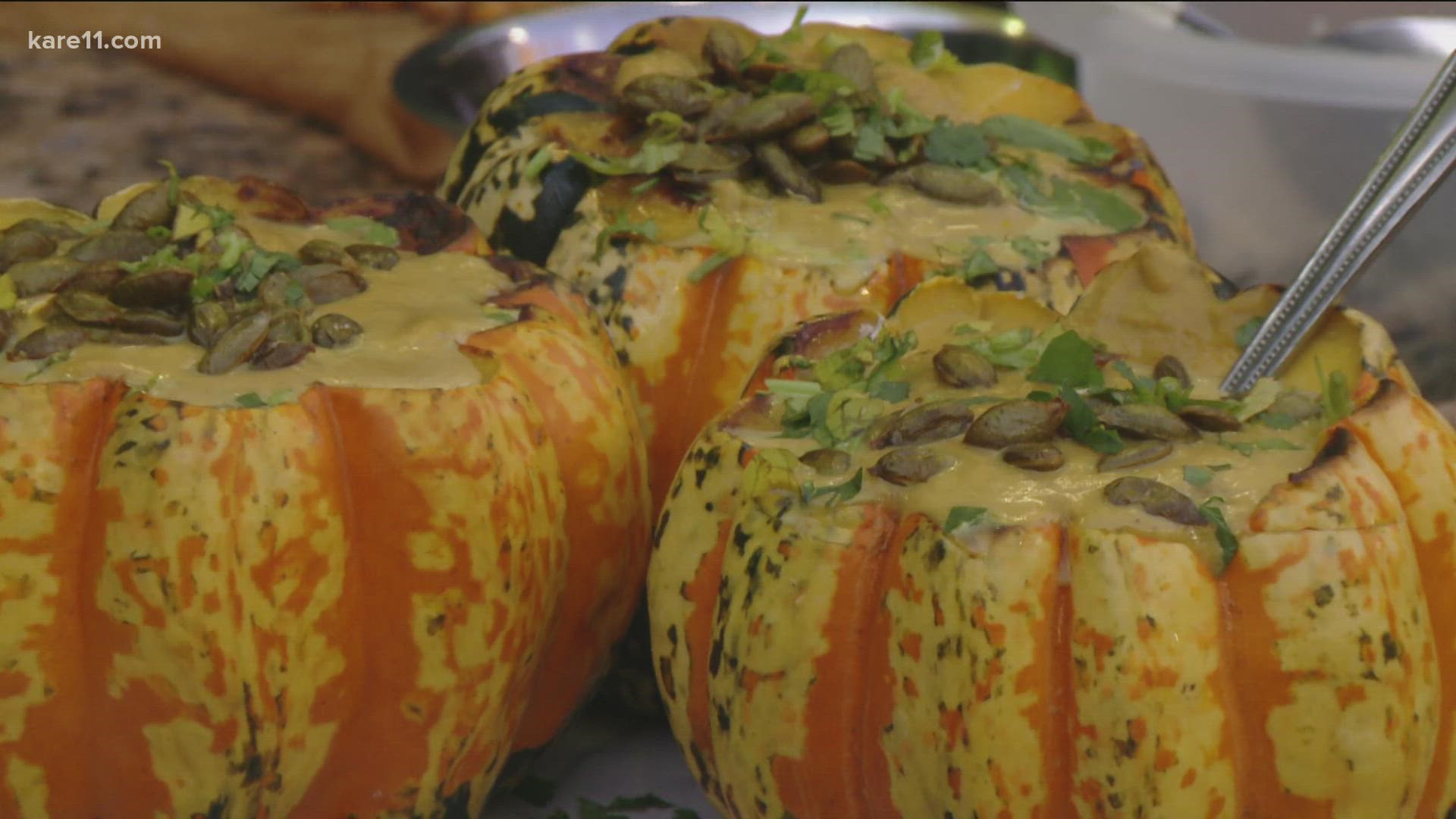 Chef and squash expert Jenny Thull shared two tasty squash recipes on KARE 11 Saturday.