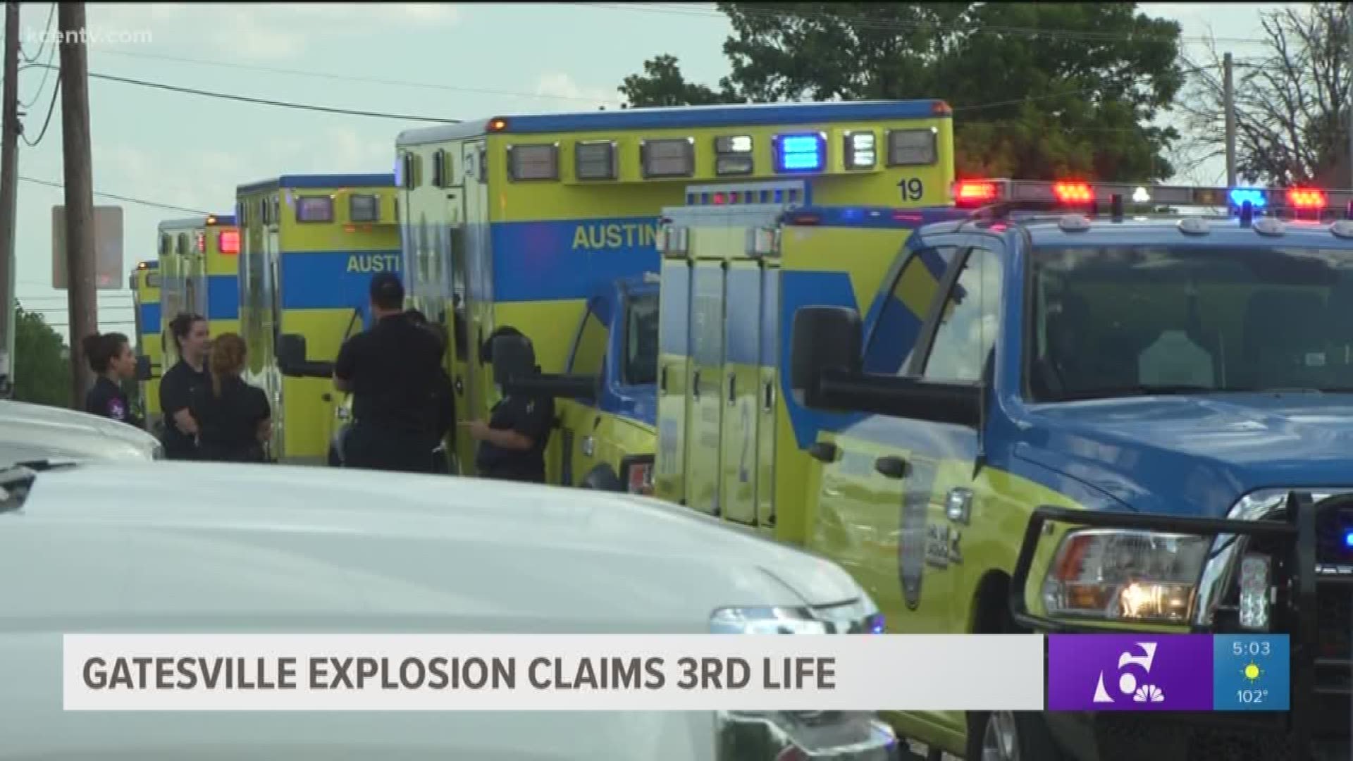 Third victim of Gatesville hospital explosion dies