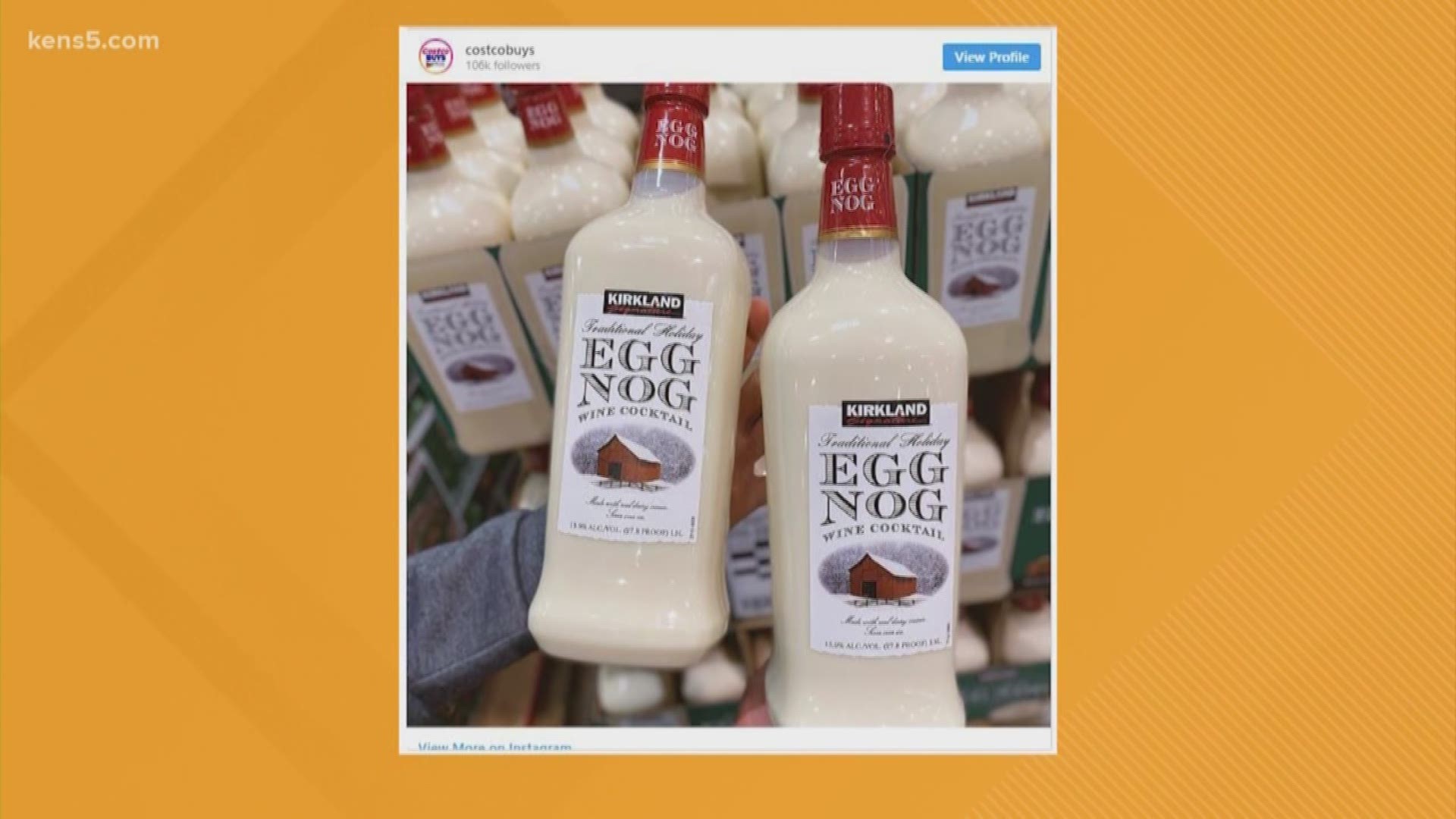 Egg nog wine?! Yes, it's a real thing. Digital journalist Lexi Hazlett shares more on how you can grab a bottle for the holidays.
