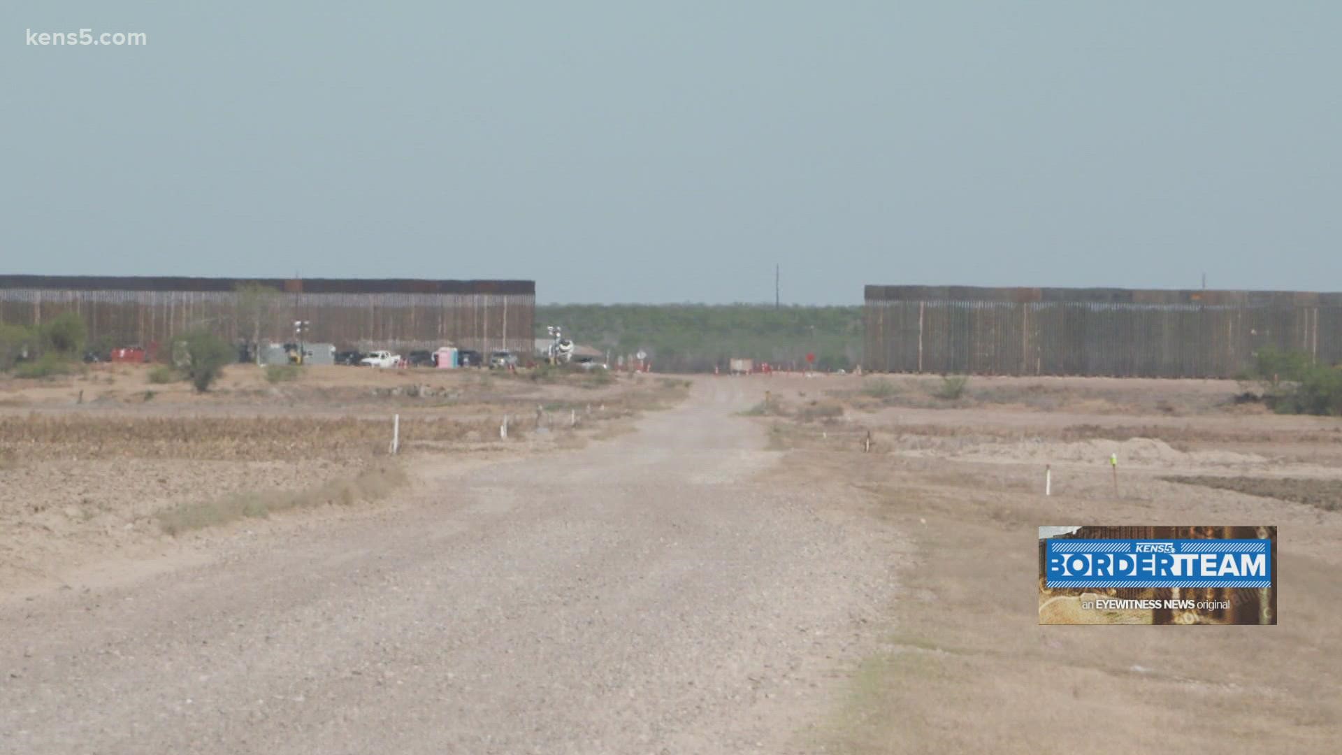 As Gov. Greg Abbott’s re-election campaign gains steam, border wall construction continues.