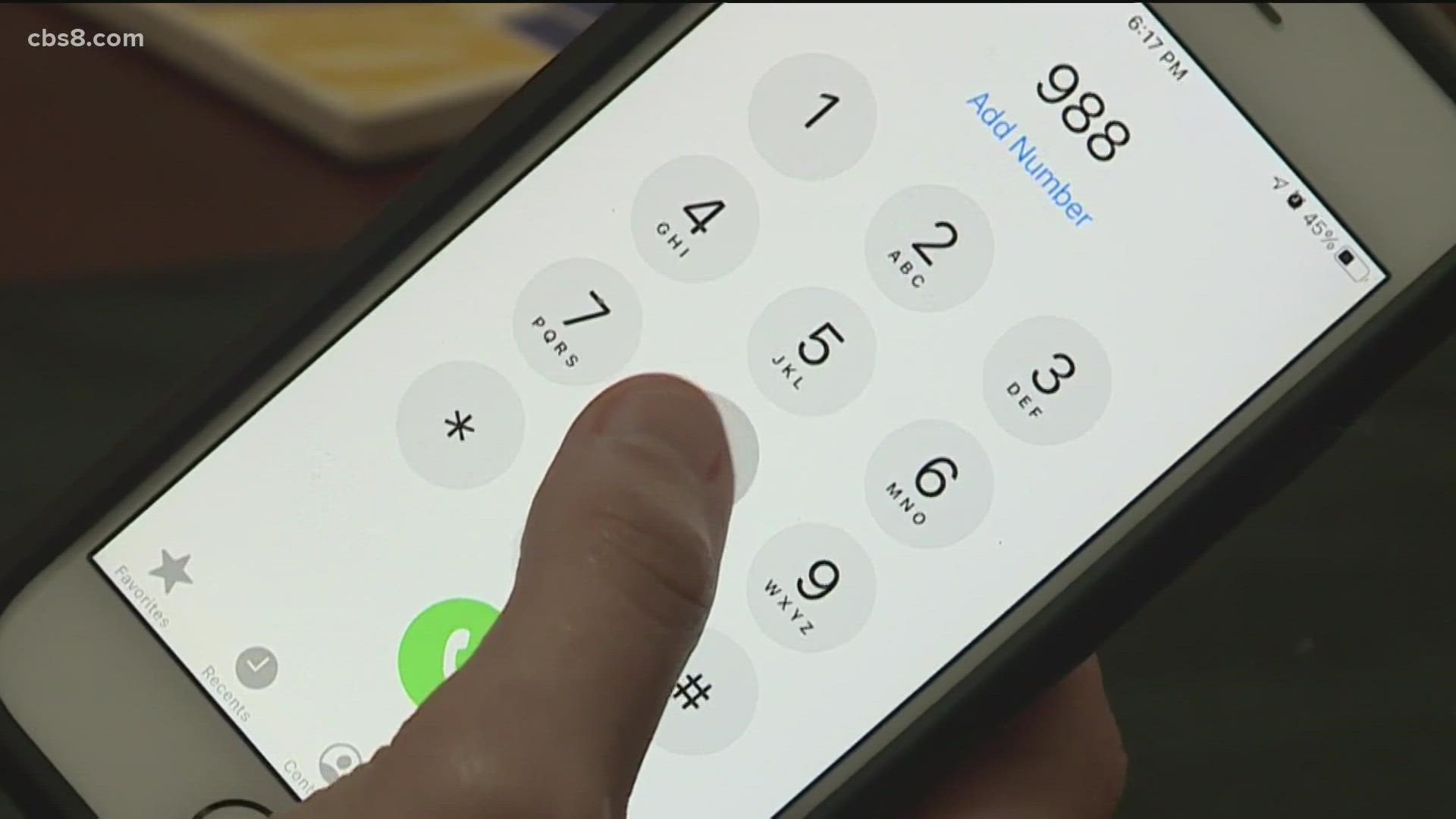 The state recently agreed to spend $20 million funding 9-8-8, which will connect callers directly to crisis centers.