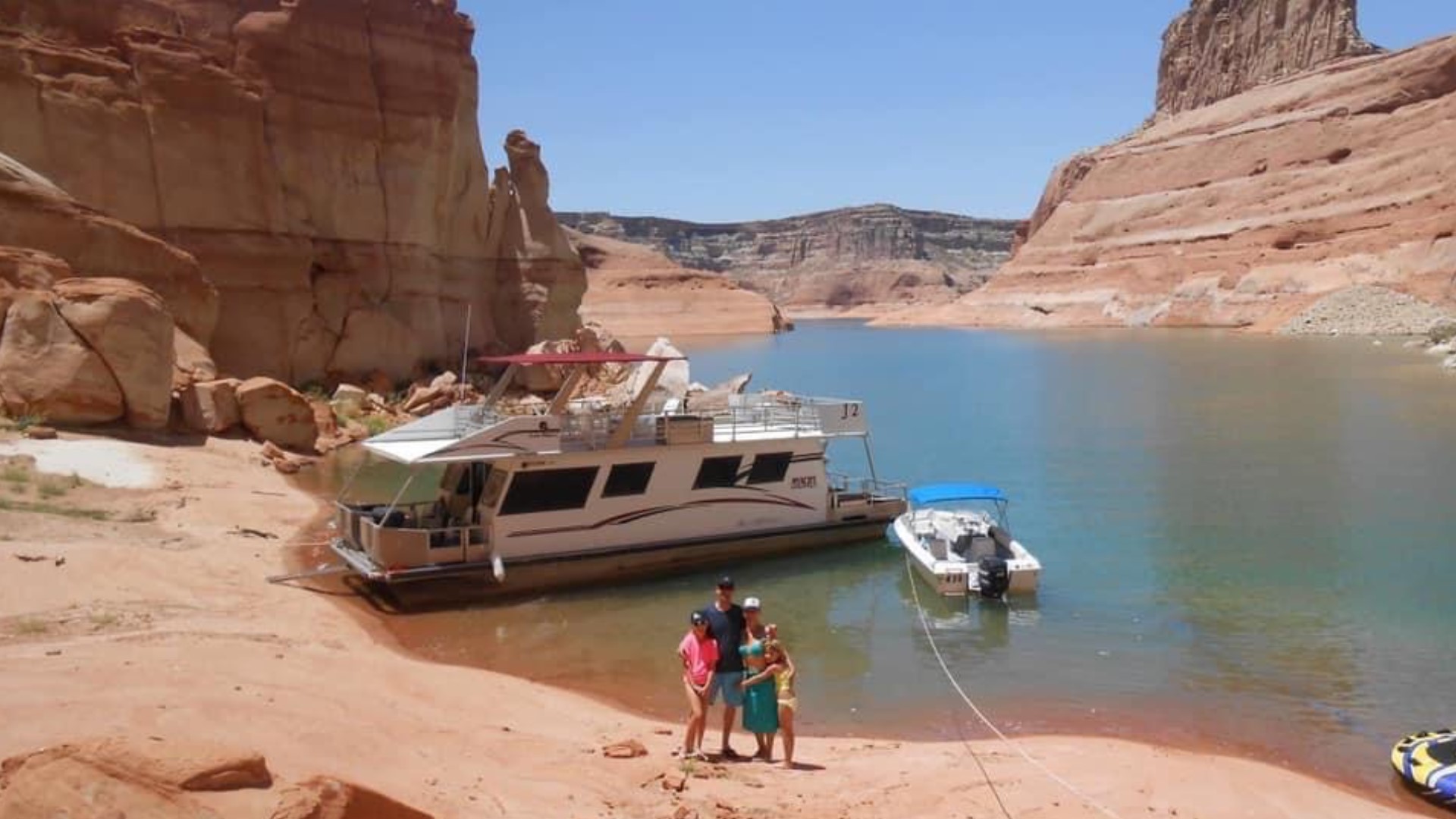 Part 2: Megadrought conditions have changed the nation's second-largest man-made reservoir but boaters still enjoy the lake.