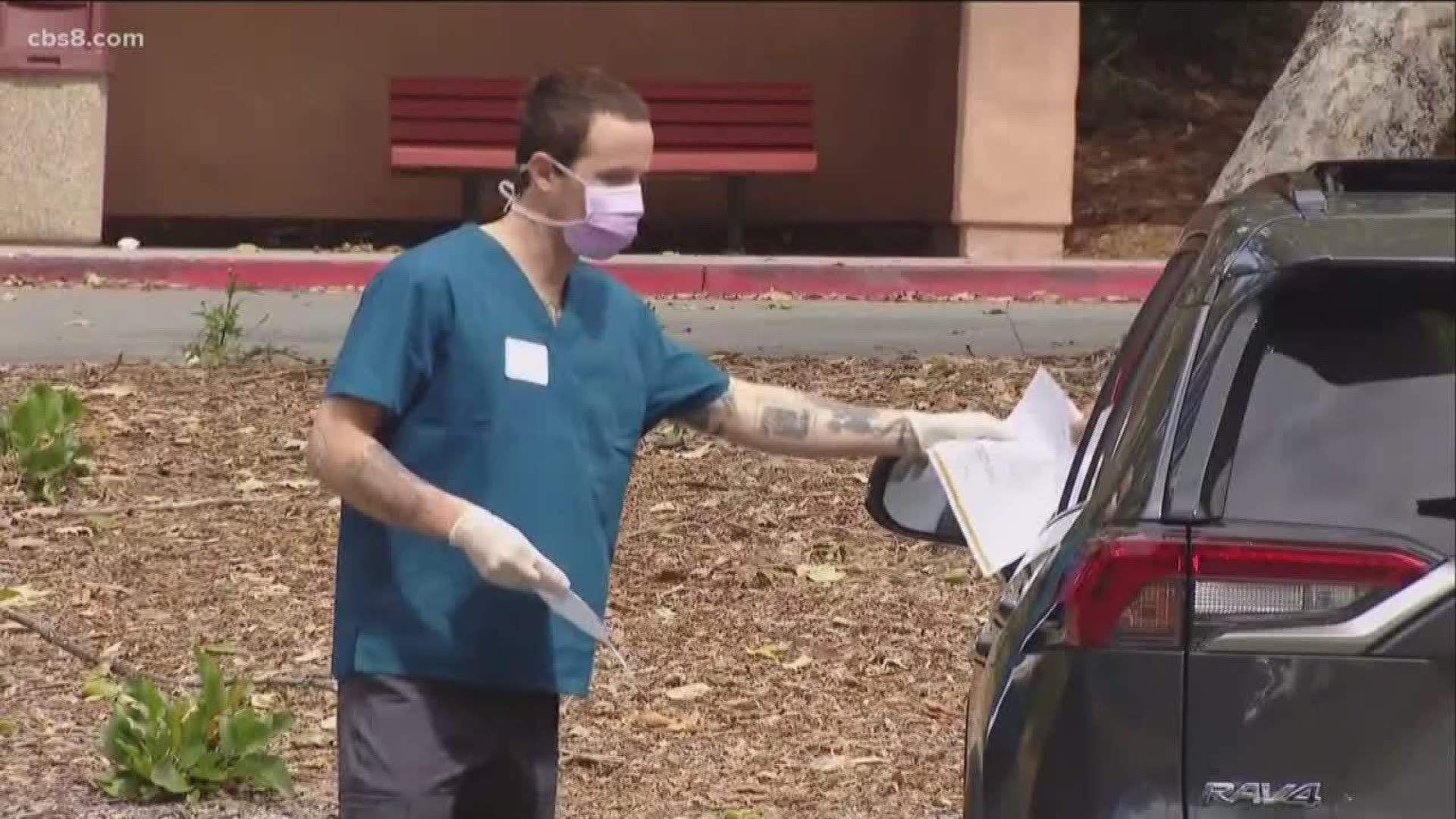 COVID Clinic testing site closes in Cardiff, may reopen soon in downtown San Diego.