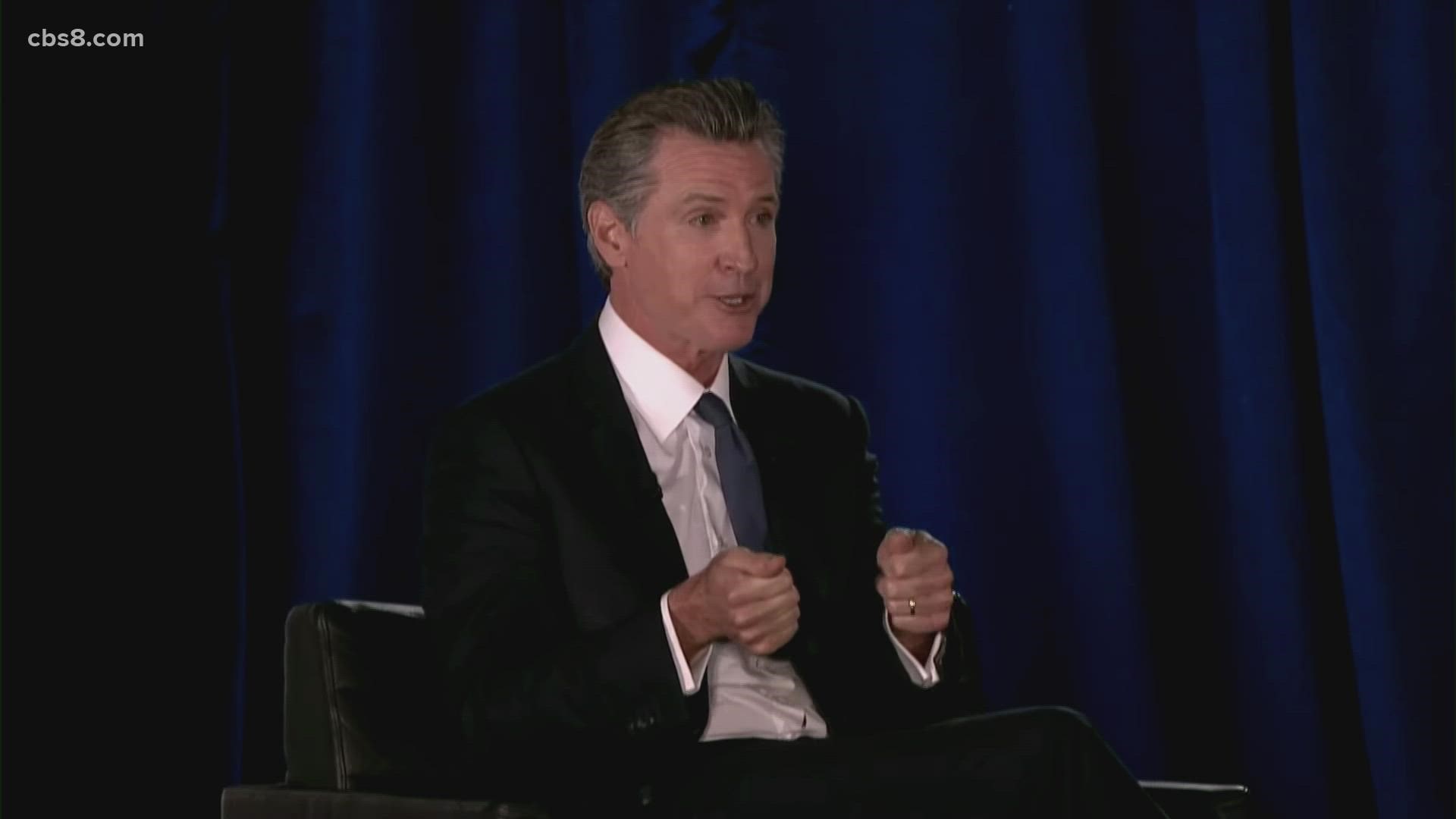 Governor Newsom receded from public view to deal with unspecific family obligations, according to his office.