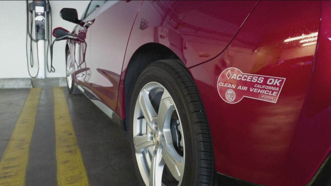 California EV drivers lose solo carpool lane access after Clean Air Vehicle decal program ends