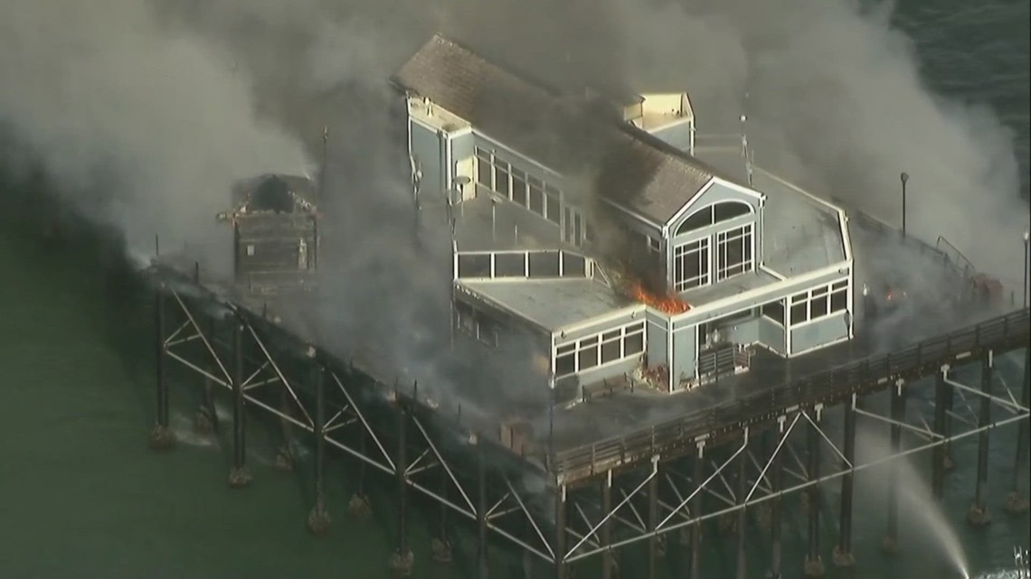 Fire Erupts On Oceanside Pier | Abc10.com