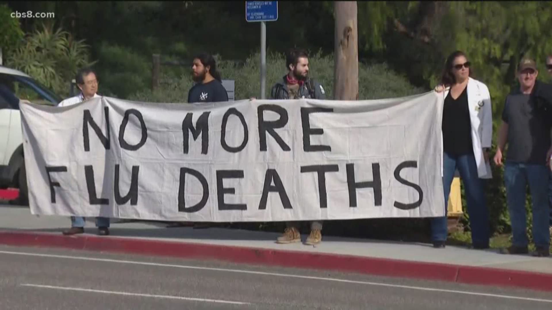 A group of physicians from all over the United States have spent several days in San Diego trying to convince border patrol to let them create a pop-up flu clinic.