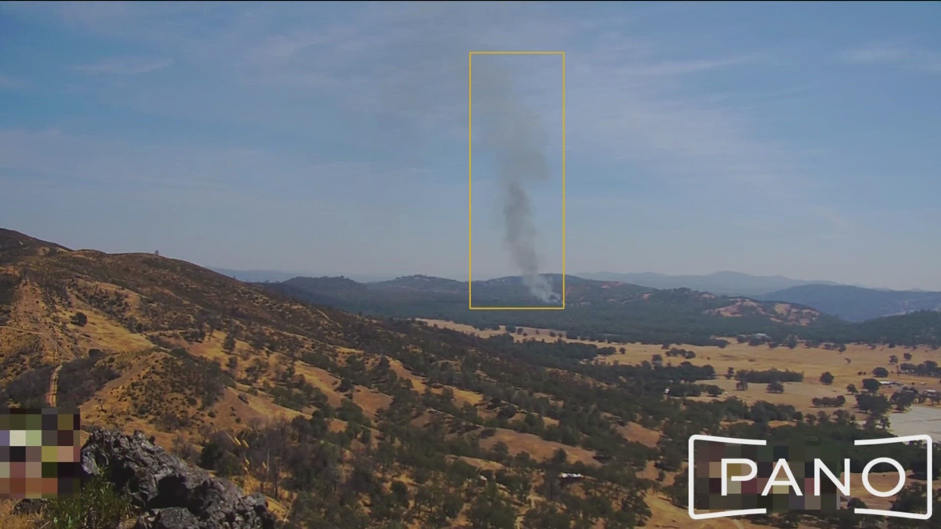 Cameras using AI can identify wildfire smoke early on without the help of human eyes.
