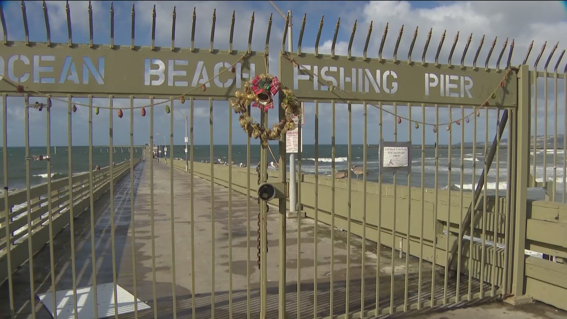 The 57-year-old pier is set to be replaced in coming years, but some in the beachside town are hoping for a more immediate solution.